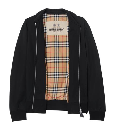 burberry harrington jacke beige|burberry bomber jacket men's.